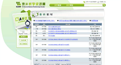 Desktop Screenshot of nano-edu.colife.org.tw